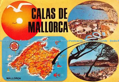 D115078 Calas de Mallorca. Clik Clak. Multi View. 1992