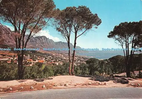 D118630 Südafrika. Kapstadt. Camps Bay und Apostles Peninsula. Dixon. 1974