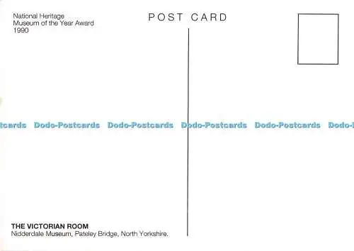 D115108 Nidderdale Museum. Das viktorianische Zimmer. Nationales Erbe. Museum der
