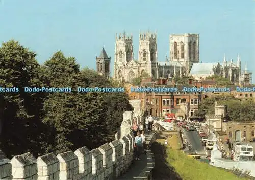 D118669 York Minster von City Walls. John Edwards. Richter. C08108