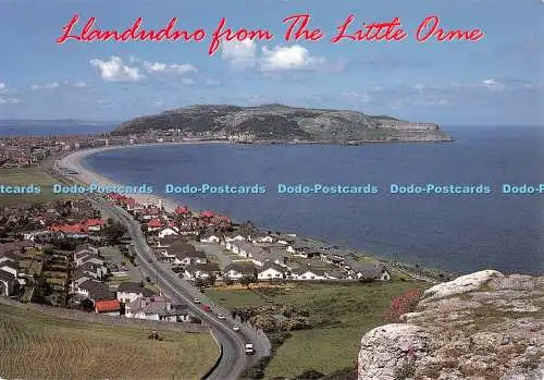 D117362 Llandudno von Little Orme. Celtic Picture Library. Hinde