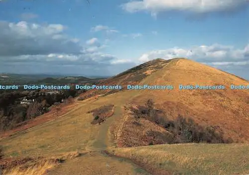 D118745 Malvern Hills. John Winsor. 1991. Winsor Fox Fotos. Larkfield Postkarten