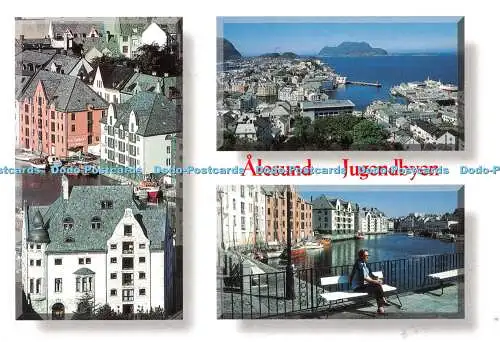 D115241 Norge. Alesund. Jugendbyen. Die Stadt des Jugendstils. Normann. Ringdal. Mu