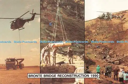 D117492 Bronte Bridge Reconstruction 1990. Haworth. David Smith. Gedankenfabrik