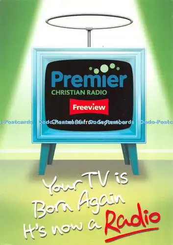 D117529 Ihr Fernseher ist wiedergeboren, es ist jetzt ein Radio. Premier Christian Radio