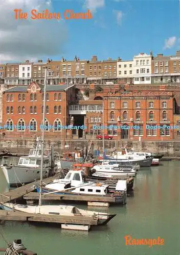 D117536 Ramsgate. The Royal Harbour. Die Matrosenkirche. Richter. C 30782 X