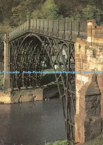 D117595 Ironbridge Gorge Museum. Die eiserne Brücke über den Fluss Severn. 1779.