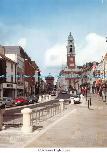 D117596 Colchester High Street. Küstenkarten. Richter. Denis Hanbury