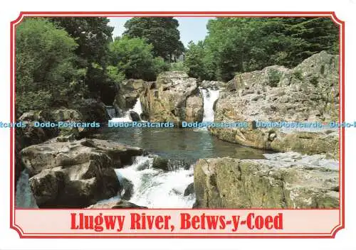 D115492 Betws y Coed. Llugwy River. John Hinde. International Photobank