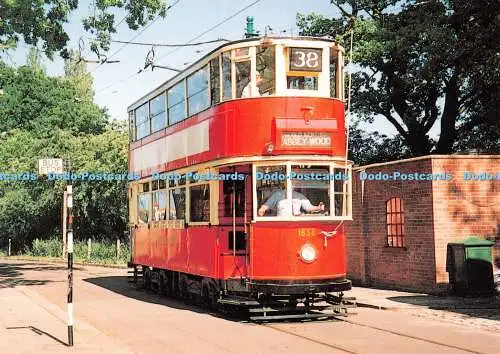 D115508 East Anglia Transport Museum. Nr. 1858. London Transport HR. 2. Klasse Tr