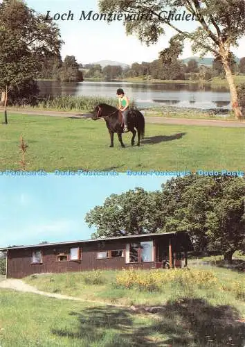 D117713 Perthshire. Crieff. Ochterreifen. Elizabeth Colquhoun. Loch Monzievaird Ch