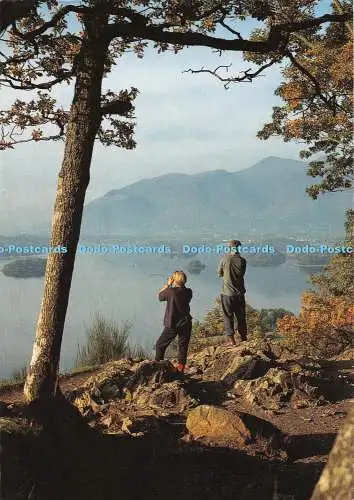 D117725 Derwentwater. Überraschungsansicht. Peter Pedley. Barry Stacey