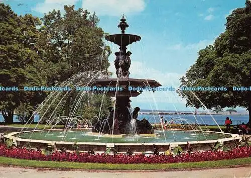 D119077 Geneve. Brunnen im Englischen Garten. Rowesa SA. 1984