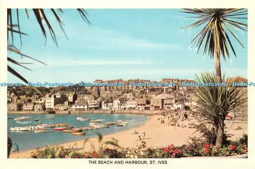 D115527 St. Ives. Strand und Hafen. Photo Precision Limited. Colourmaster I