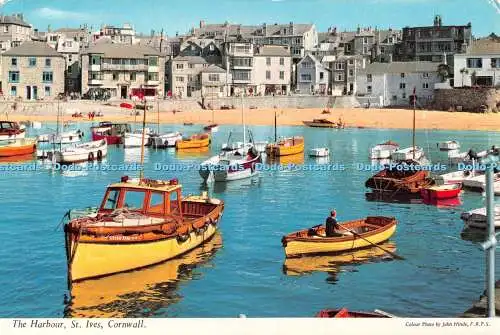 D119078 Cornwall. St. Ives. Der Hafen. John Hinde. F.R.P.S