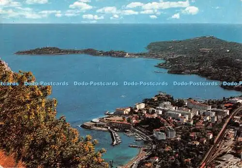 D119081 Cote D Azur. Vue sur Beaulieu. Mer. et le Cap Ferrat. S.E.P.T