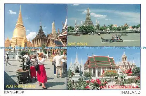 D115534 Bangkok. Thailand. Wat Arun. Wat Phra Kaew. Makmai. Kunst und Foto. Multi