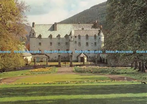 D115586 Schottland. Peeblesshire. Innerleiten. Vorderansicht des Traquair House. Jarr