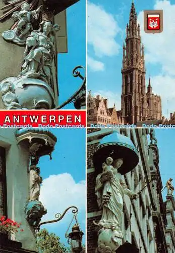 D117876 Antwerpen. Die Kathedrale. Madonnen. Fisa. R. De Cock. Multi View