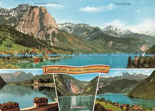 D115680 Grundlsee. steirisches Salzkammergut. Totes Gebirge. Toplitz See. Gemütlich.