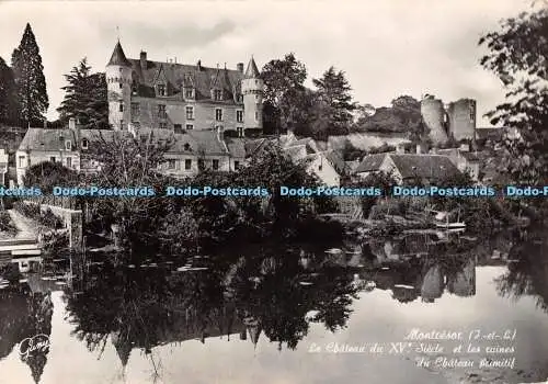 D119233 Montresor. Le Chateau du XV siecle et les Ruines du Chateau Primitif. Ga