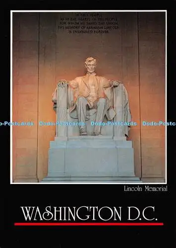 D117953 Washington. D. C. Lincoln Memorial. Schlag. M. W. Arps
