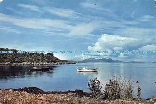 D115819 Inverness Shire. Eigg und Rhum von Glenuig. J. Arthur Dixon. David R.M