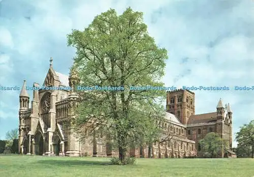 D115823 Kathedrale und Abtei. Kirche St. Alban. Herten. aus dem S.W. zeigt