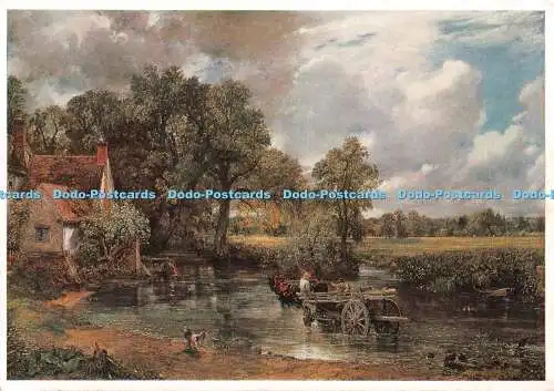 D119380 National Gallery. The Hay Wain. Karten-Nr. 1063. John Constable