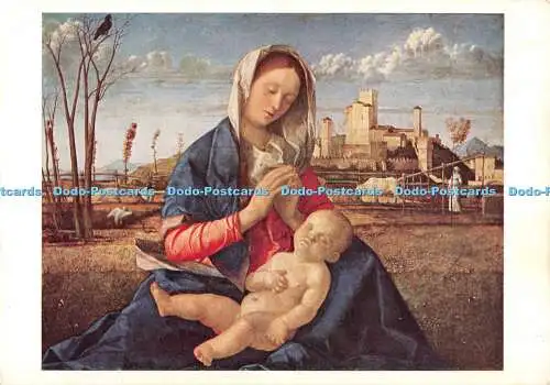 D119388 Nationalgalerie. Die Madonna von der Wiese. Waterlow. Karten-Nr. 1040. Gi