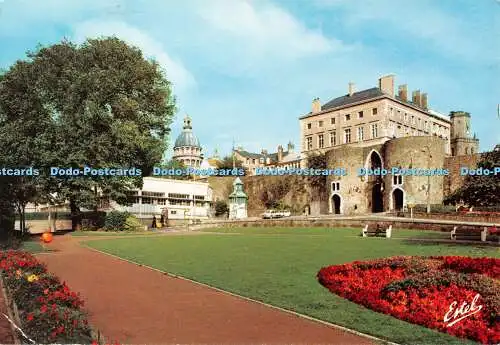 D115838 La Cote D Opale. Boulogne sur Mer. La Porte des Dunes. Au Mitte. le dom