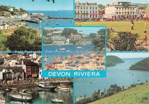 D115946 Devon Riviera. Salcombe. Teignmouth. Dartmouth. J. Salmon. Kamerafarbe.