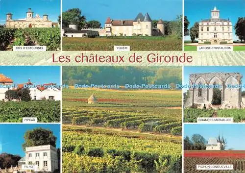 D116037 Les Chateaux de Gironde. Pipeau. Compa Carterie. Daniele Schneider. Mult