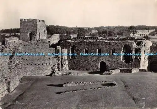 D119587 Yorkshire. Richmond Castle. Scolland Hall von N. Ministry of Works. Cro