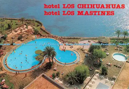 D116044 Hotel Los Chihuahuas. Klickklack