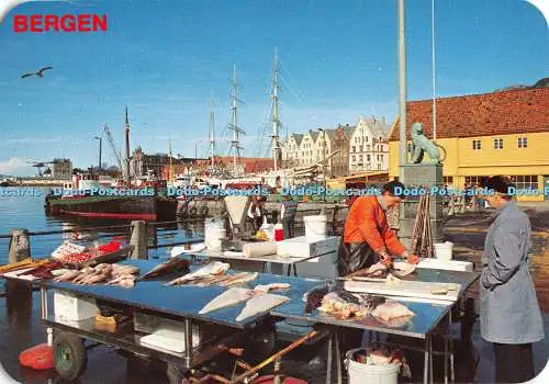 D116049 Bergen. Der Fischmarkt. Coliseum Agency. Willy Haraldsen