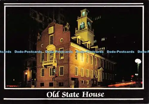 D119599 Old State House. Boston. Kunst und Karten. Plastichrom. Tom Majeski