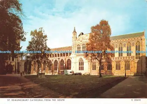 D119624 St. Edmundsbury Cathedral aus dem Süden. Richter. C. 2241. X