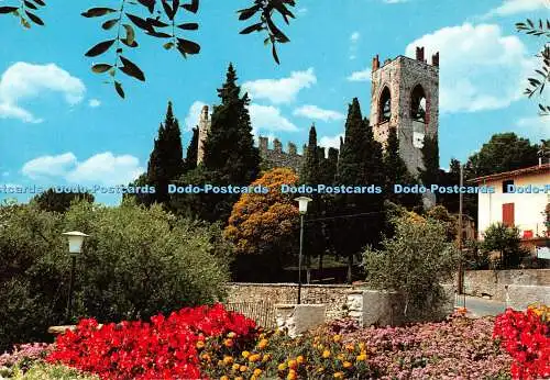 D116099 Lago di Garda. Moniga del Garda. Das Schloss. Sandro Messora