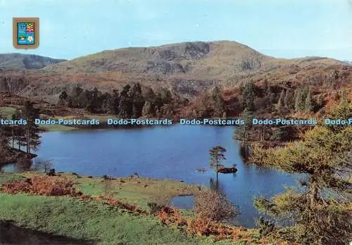 D119692 Tarn Hows. Sanderson und Dixon. Fisa. Postales Escudo de Oro