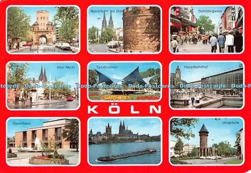 D119701 Köln. Alter Markt. Wilhelm Schäfer. Krüger. Multi View