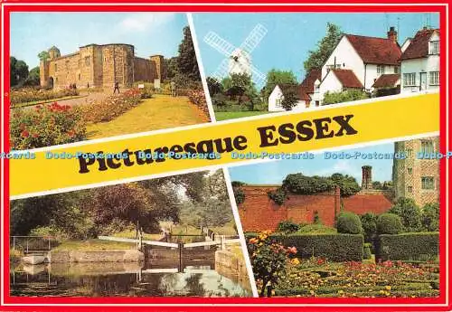 D116153 Malerisches Essex. Das Schloss. Dennis Brothers. Golden Shield. Multi Vie