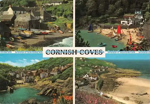 D116257 Cornish Coves. Cadgwith. John Hinde. Multi View