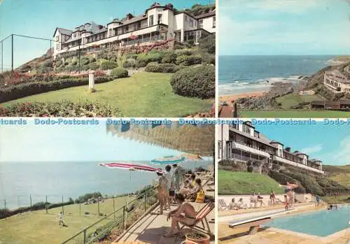 D116263 Watersmeet Hotel. Mortehoe Woolacombe. Devon. Multi View. 1975