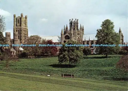 D119991 Ely Cathedral. aus dem Süden. Richter. C. 7044. X