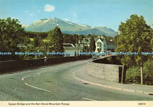 D156184 Spean Bridge und die Ben Nevis Mountain Range. Whiteholme. A Hail Caledo