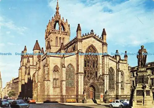 D156185 Edinburgh. Kathedrale St. Giles. Topische Presse. Pitkin Bild Postkarte