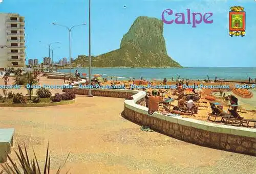 D156197 Calpe. Alicante. Playa y Penon de Ifach. Postales Hnos Galiana. Nr. 57