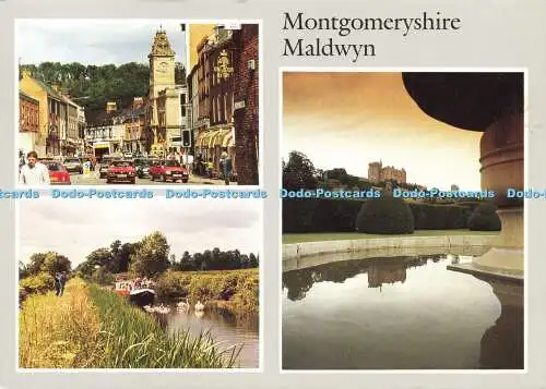 D156207 Montgomeryshire. Maldwyn. Powys Drucker. Multi View