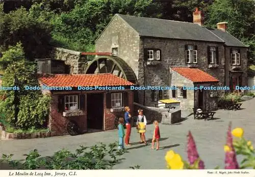 D156212 C.I. Le Moulin de Lecq Inn. Jersey. John Hinde. E. Nagele